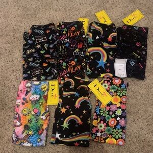 Lot of 7 Graphic Print Leggings